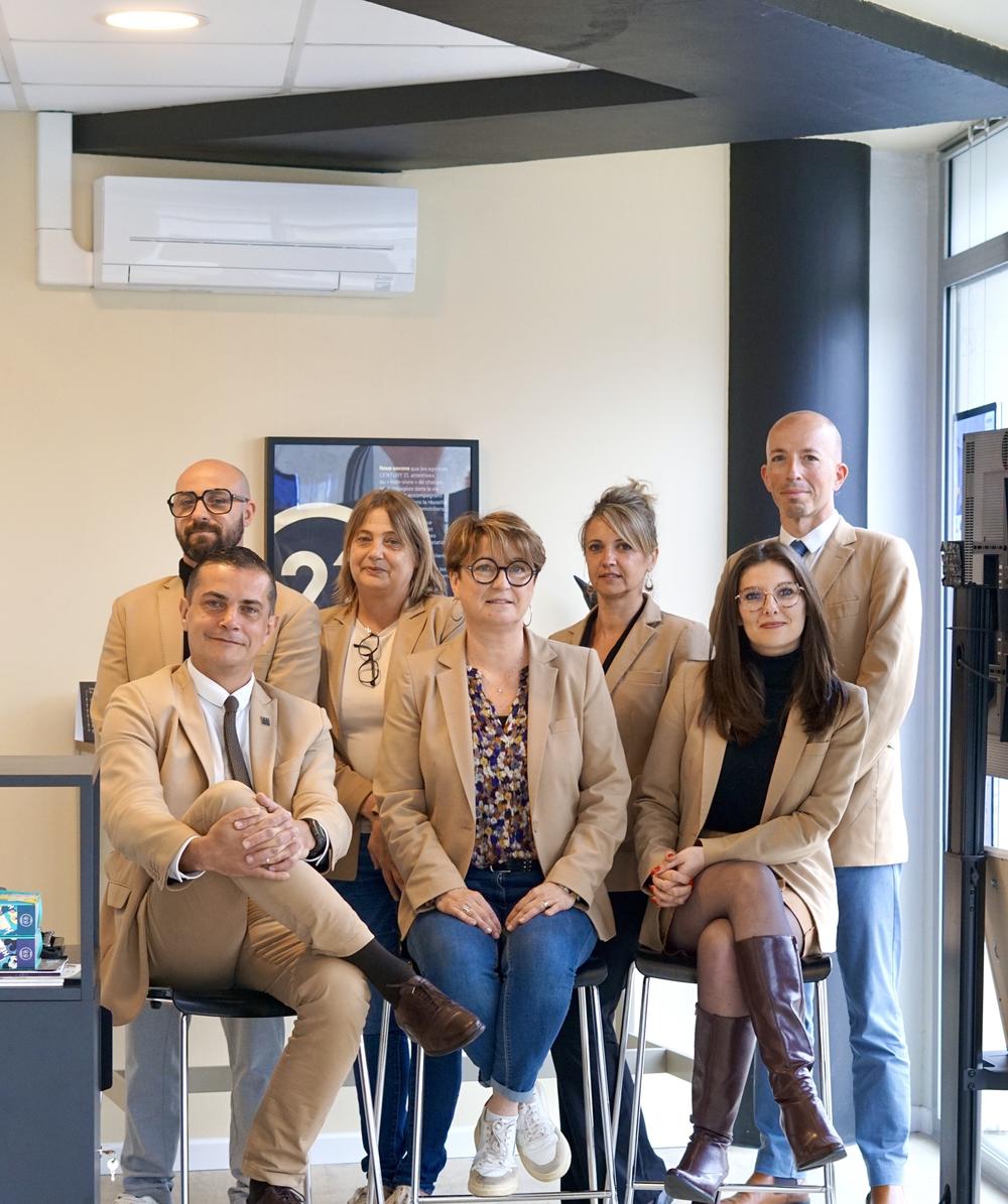 l'équipe de l'agence Open Immo
