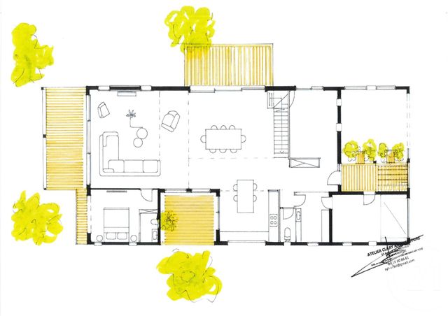 maison à vendre - 5 pièces - 123.21 m2 - TOURNEFEUILLE - 31 - MIDI-PYRENEES - Century 21 Open Immo