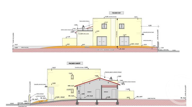 terrain à vendre - 433.0 m2 - TOURNEFEUILLE - 31 - MIDI-PYRENEES - Century 21 Open Immo